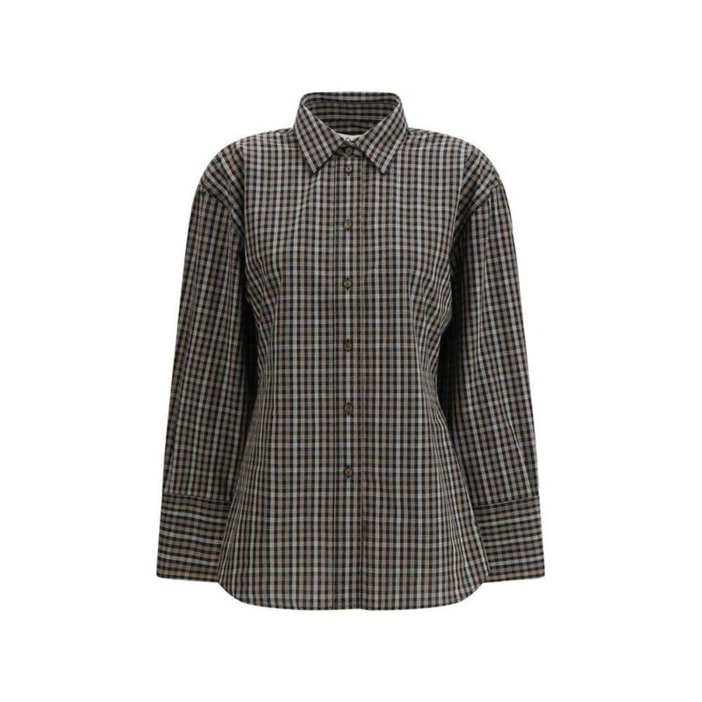 Rohe Patterned Cotton Shirt Women Multicolor Shirts